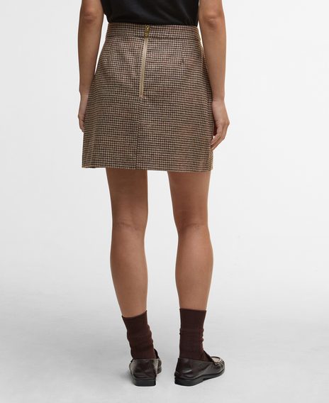 Barbour Sophia Wool Mini Skirt