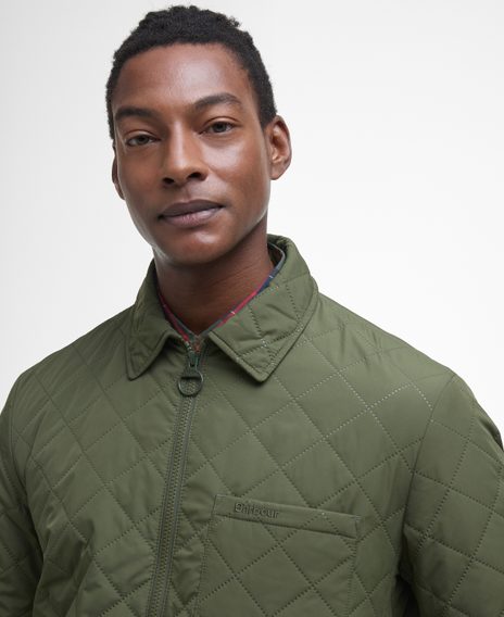 Barbour Filey Ultralight Quilted Jacket — Fern