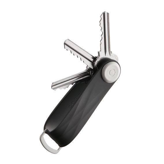 Elastomerová klíčenka Orbitkey 2.0 - černá