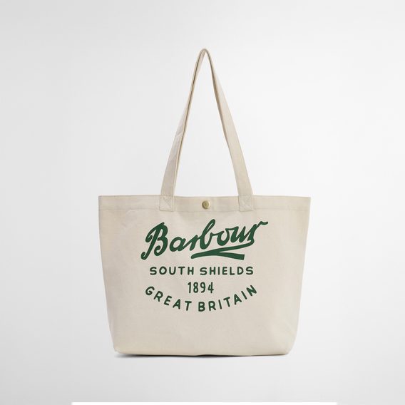 Barbour Script Tote Bag