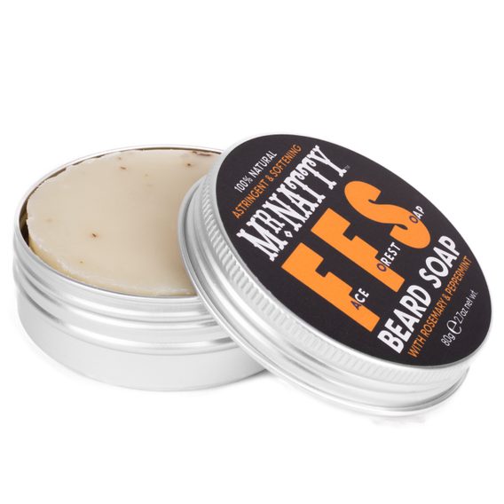 Mýdlo na plnovous Mr. Natty Face Forest Soap (80 g)