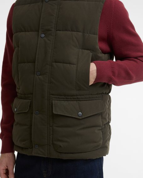 Barbour Lonnen Gilet — Sage