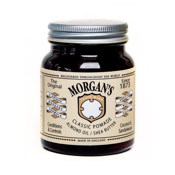 Morgan's Classic Pomade -  pomáda s bambuckým máslem a mandlovým olejem (100 g)