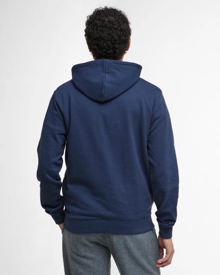 Barbour Beckhill Hoodie — Navy