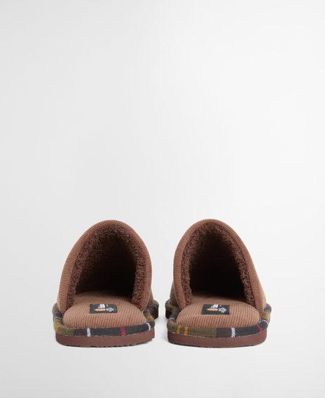 Barbour Everlee Slippers — Brown