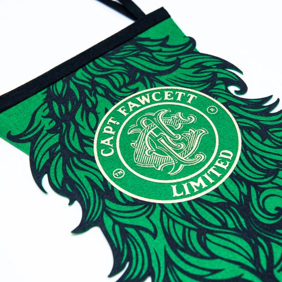 Cpt. Fawcett — Felt Pennant