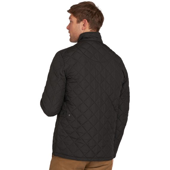 Barbour Chelsea Sportsquilt Jacket — Black