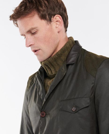 Voskovaná bunda Barbour Beacon Sport Jacket - olivová