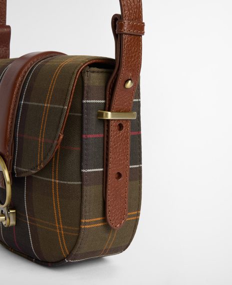 Barbour Elm Tartan Crossbody Bag — Classic Tartan