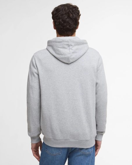 Barbour Beckhill Hoodie — Grey Marl