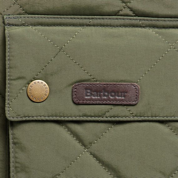 Prošívaná vesta Barbour Fernwood Gilet - Sage