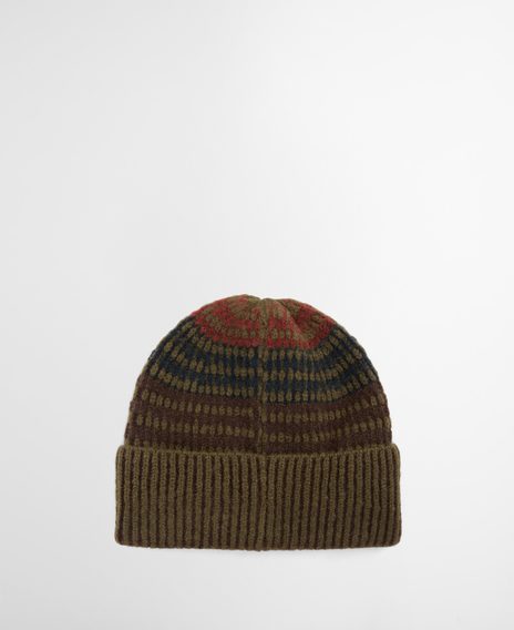 Barbour Harray Beanie Hat — Olive