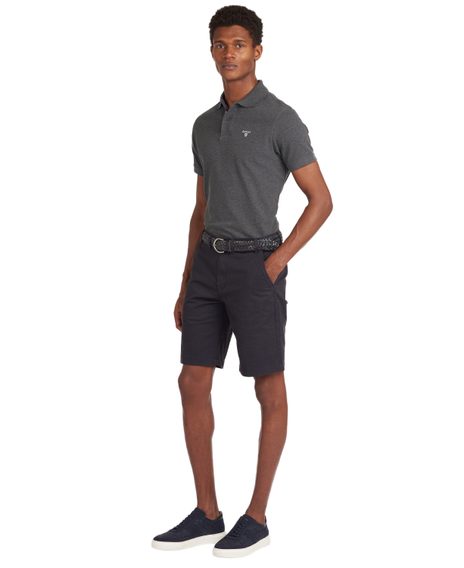 Jednobarevné kraťasy Barbour Performance Neuston Shorts - navy