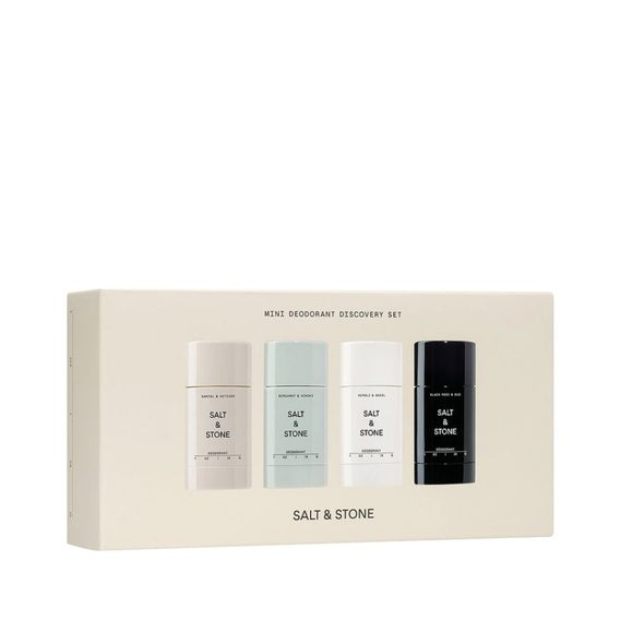Salt & Stone — Mini Deodorant Set (4 x 28 g)