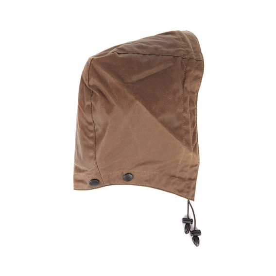 Barbour Waxed Cotton Hood — Bark