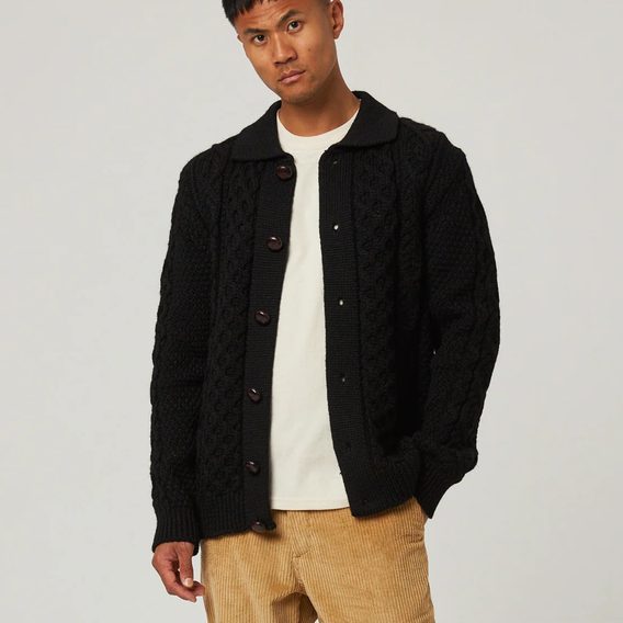 Peregrine Hudson Aran Cardigan