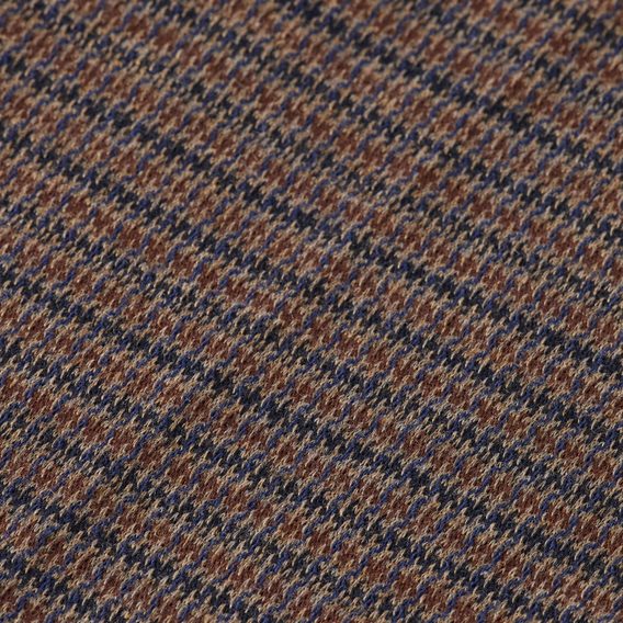 Scotch & Soda Mott Knitted Slim Fit Chinos — Brown Check