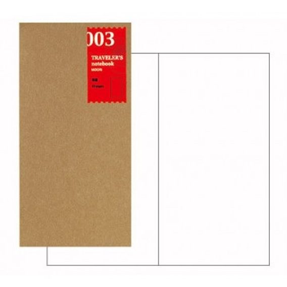 TRAVELER'S 003 — Blank Notebook