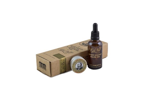 Cpt. Fawcett — Booze & Baccy Beard Oil & Moustache Wax Gift Set