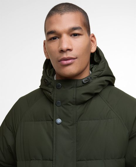 Barbour Bedale Puffer Jacket — Sage
