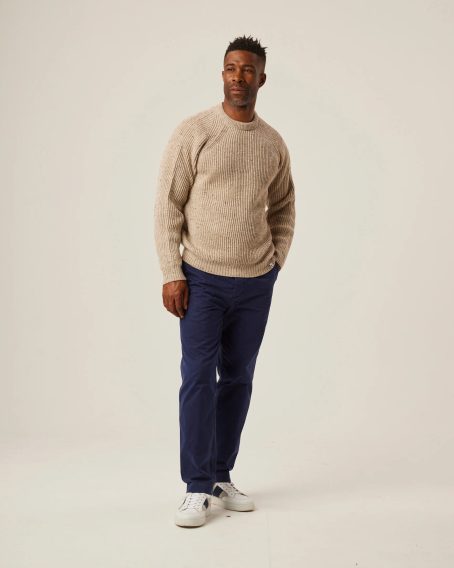 Peregrine Ford Crew Jumper — Oatmeal