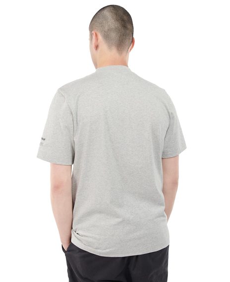 Bavlněné tričko Barbour x Brompton Slowboy - Grey Marl