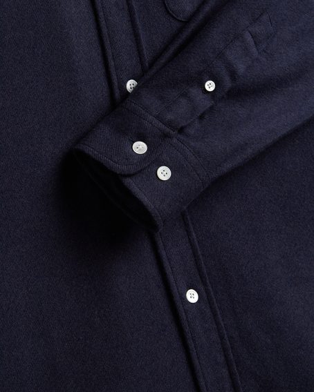 Portuguese Flannel Teca — Navy