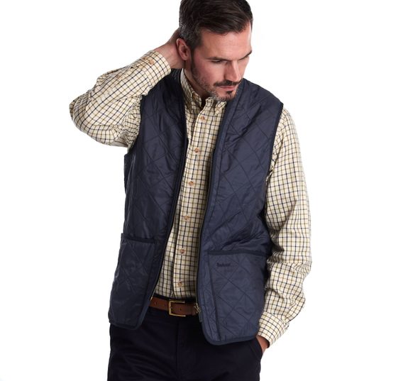 Barbour Polarquilt Gilet — Navy