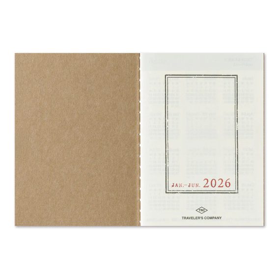 TRAVELER'S notebook — Refill 2026 Weekly (Passport)