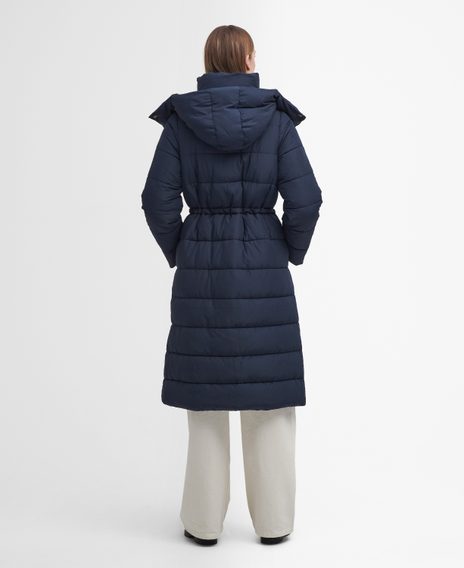 Barbour Mannue Puffer Jacket — Navy