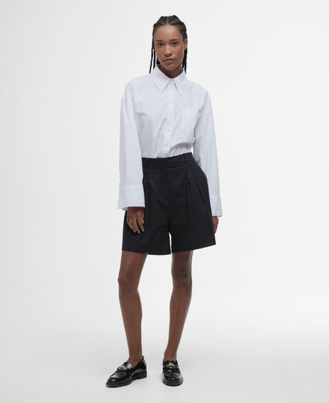 Barbour Angela Long-Sleeved Shirt — Classic White