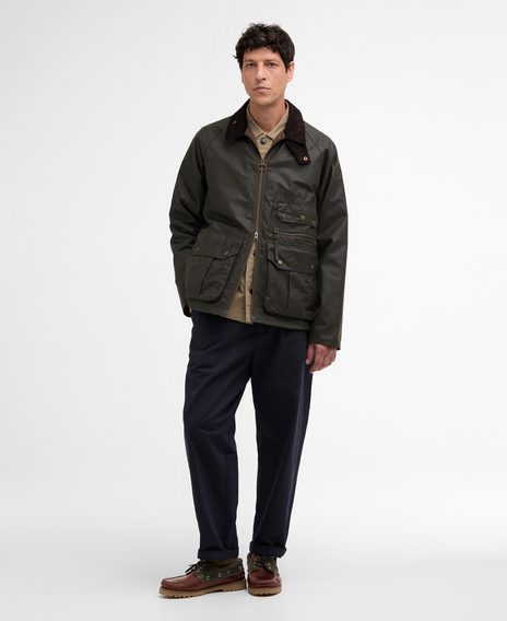 Barbour Re-Engineered Blackett Spey Wax Jacket