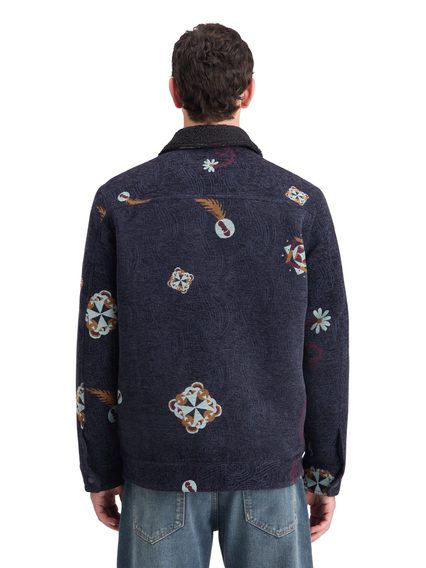 Scotch & Soda — Swirl Poetry Jacquard Trucker