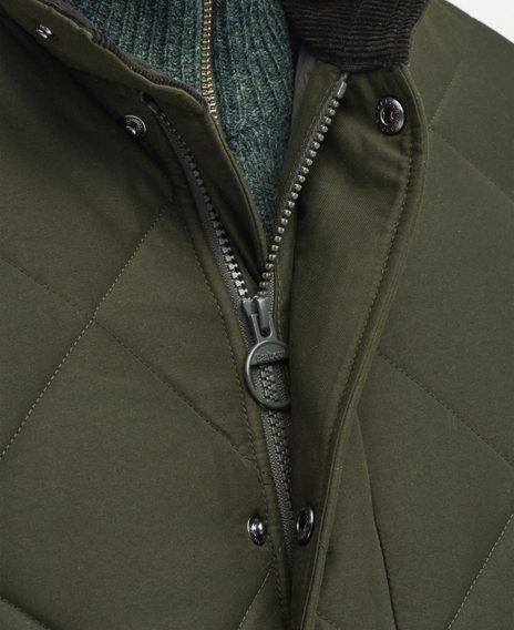 Barbour Winter Chelsea Quilted Jacket — Sage