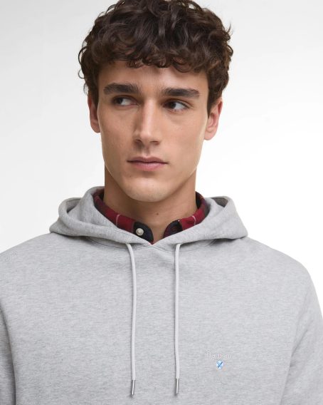 Barbour Beckhill Hoodie — Grey Marl