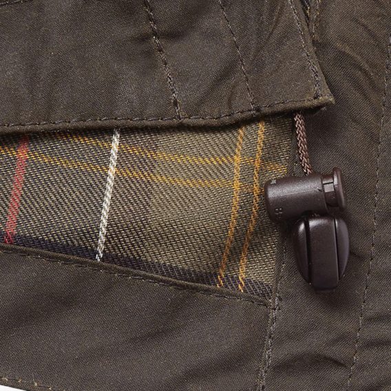 Barbour Classic Sylkoil Hood — Olive