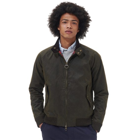 Barbour Porton Wax Jacket Wax — Archive Olive