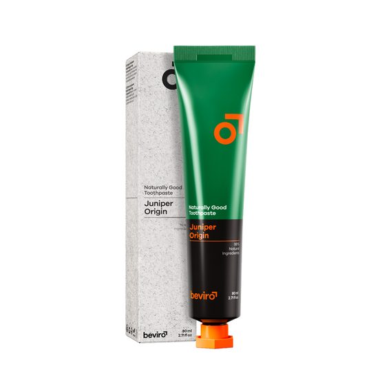 Beviro Naturally Good Toothpaste Juniper Origin