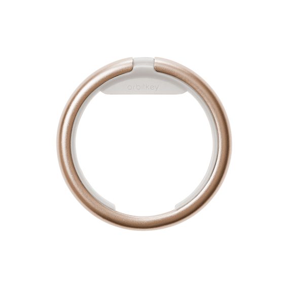 Chytrý kroužek na klíče Orbitkey Ring - Rose Gold