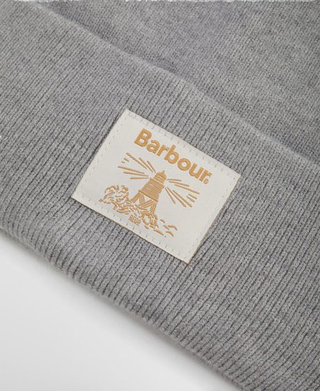 Barbour Ellison Beanie — Light Grey