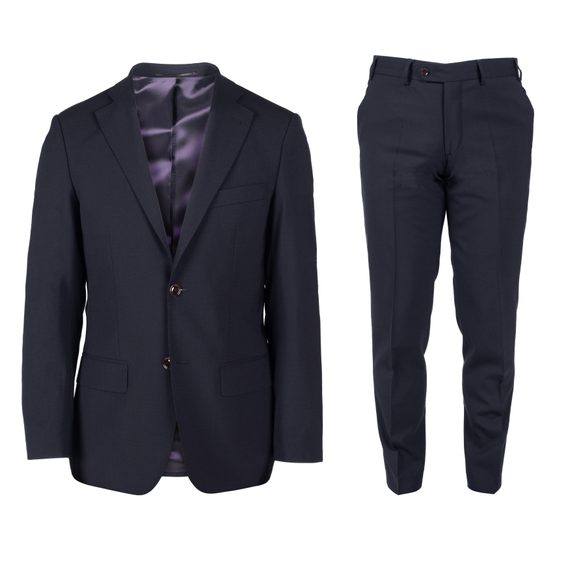 Vlněný oblek John & Paul - navy (1. VERZE)