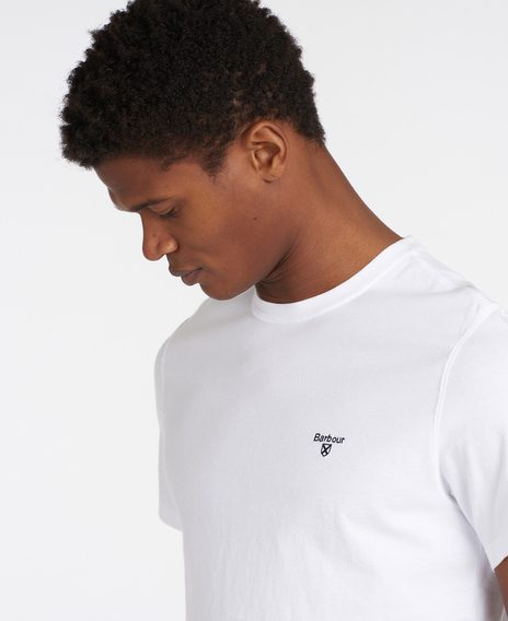 Barbour Essential Sports T-Shirt — White