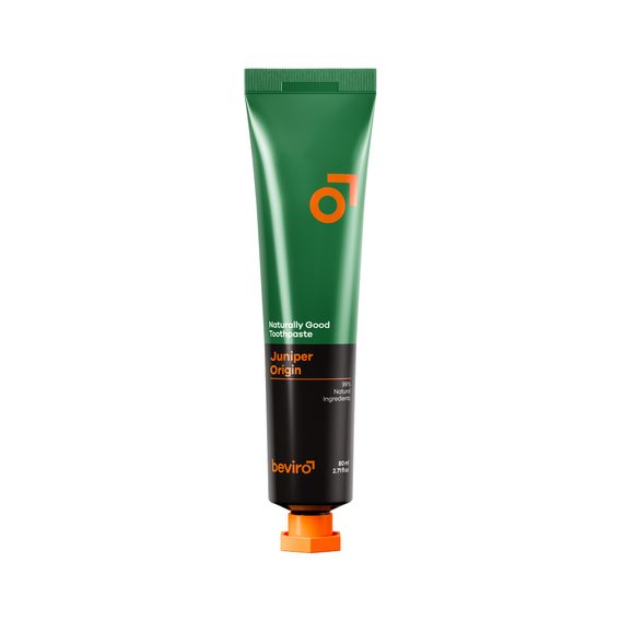 Beviro Naturally Good Toothpaste Juniper Origin