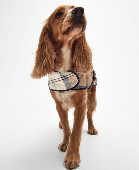 Barbour Tartan Dog Coat