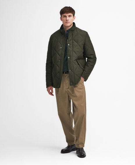 Barbour Winter Chelsea Quilted Jacket — Sage