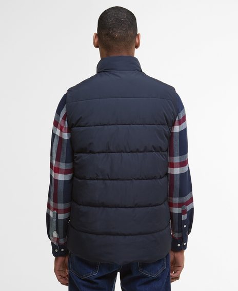 Barbour Bedale Puffer Gilet — Dark Navy