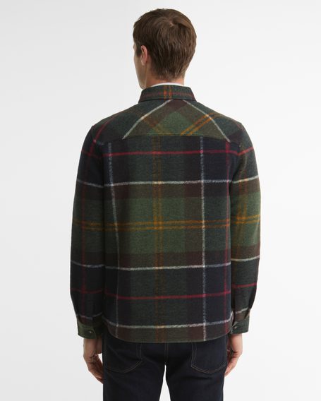 Barbour Woodlane Brushed Check Overshirt — Classic Tartan