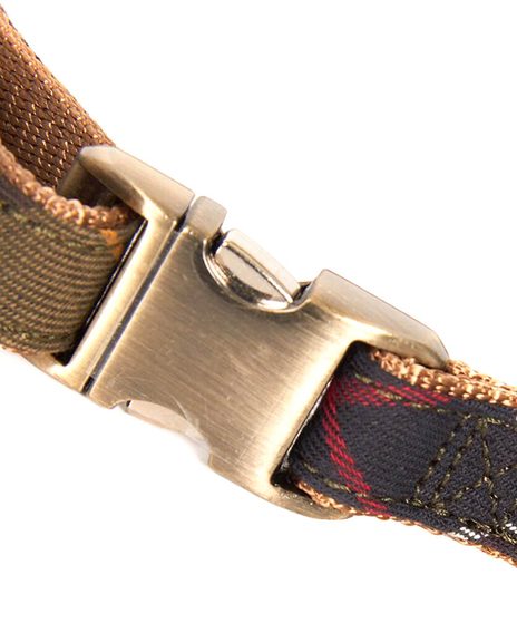 Barbour Tartan/Webbing Dog Collar