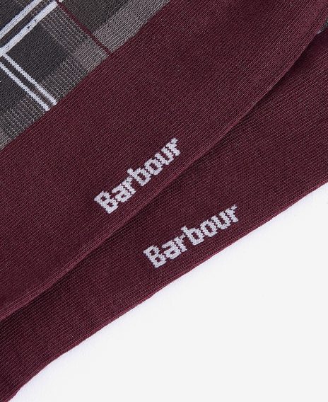 Barbour Blyth Socks — Classic Black Slate