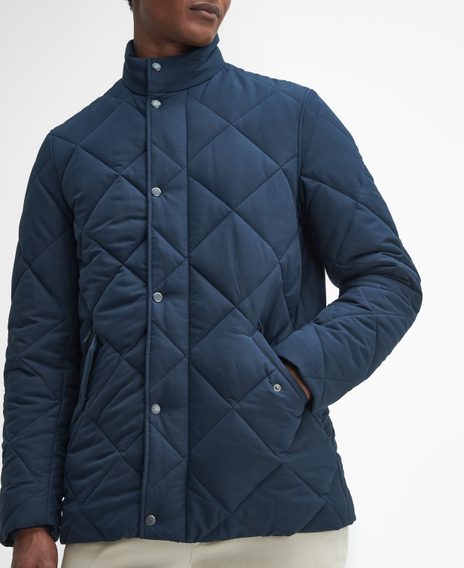 Barbour Winter Chelsea Quilted Jacket — Navy